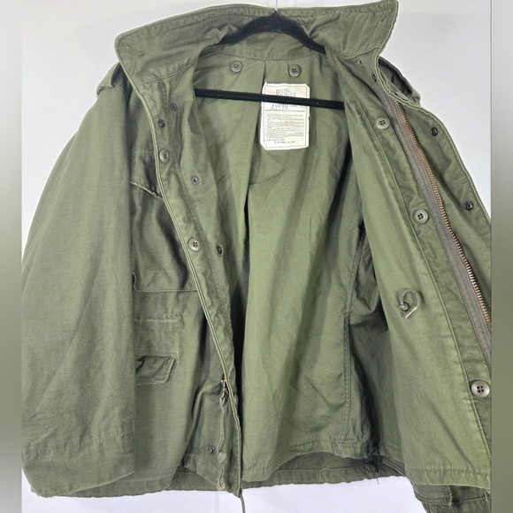 RARE VINTAGE ALPHA INDUSTRIES M-65 MILITARY FIELD JACKET. - Picture 4 of 6